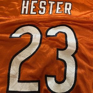 Chicago Bears #23 Devin Hester orange jersey